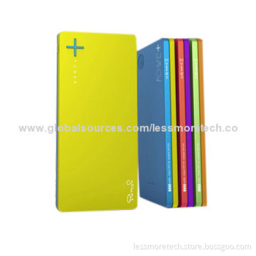 High quality power bank, 8,000mAh, super-slim design